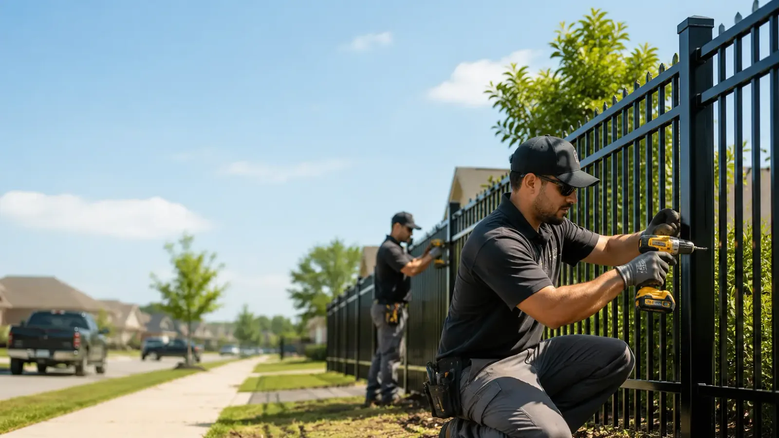 Metal Fence Installation in Allenton, MI